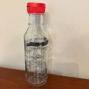 Glass Salad Dressing Shaker
